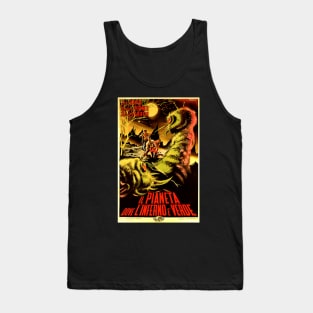 Classic Science Fiction Movie Poster - Monster From Green Hell Tank Top